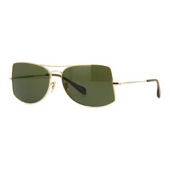 Oliver Peoples Aviator Sunglasses Men's Gold