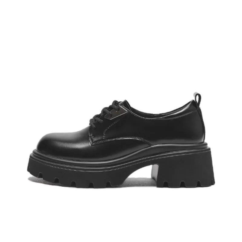Hotwind Casual Single Shoes 6cm Women's Black-0
