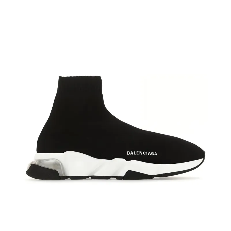 Balenciaga Speed Sneaker 'Clearsole Black White'-1