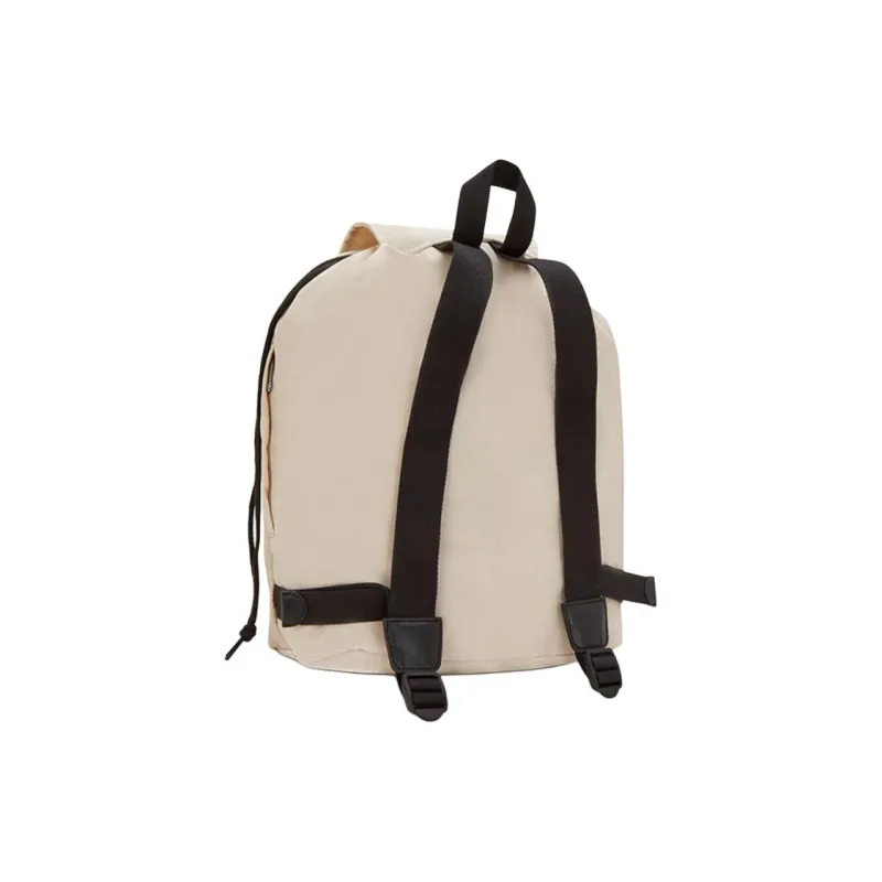 Kipling Polyamide With Nylon Backpack Large Size Unisex Original Beige-2