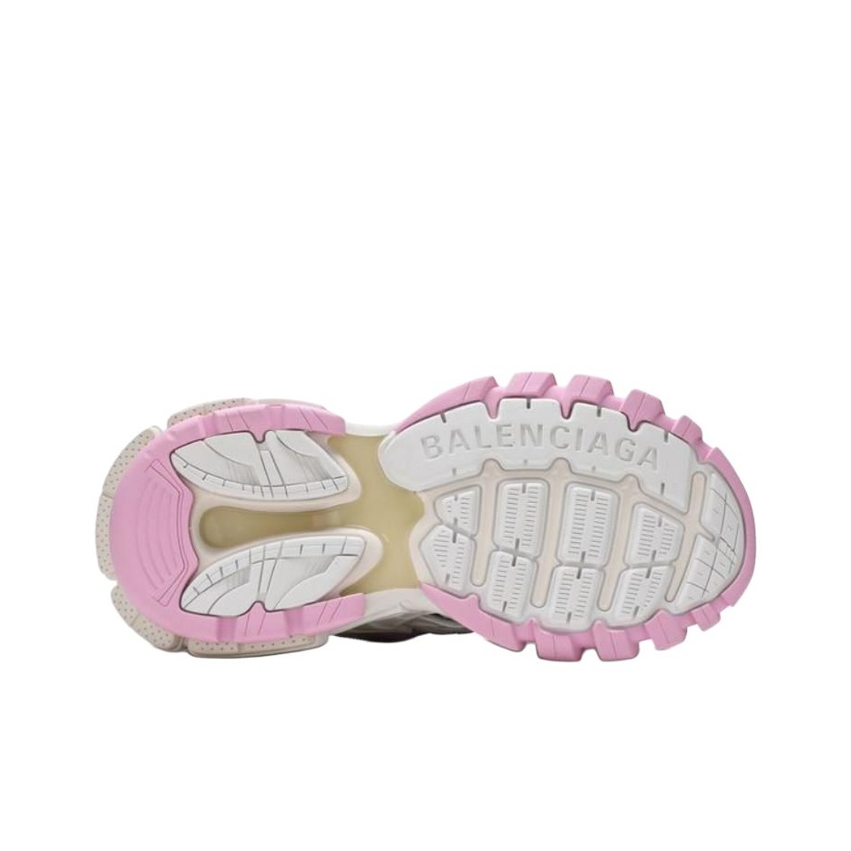Balenciaga Track.2 Pink Cream Women's - POIZON Balenciaga Track.2 Pink Cream Women's - POIZON