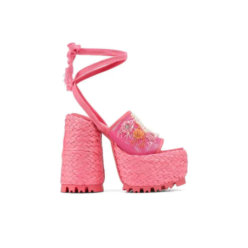 Naked Wolfe Bluebell Strap Sandals 14.5cm Women's Light Pink-1