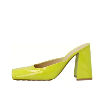 Bottega Veneta Wrap toe Slippers Women's Neon Yellow