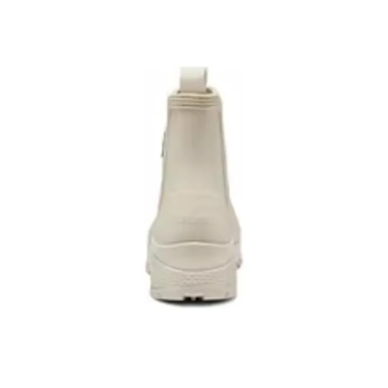 Skechers Anti Slip Wear Resistant Mid Top Casual Shoes Women's Ivory-3