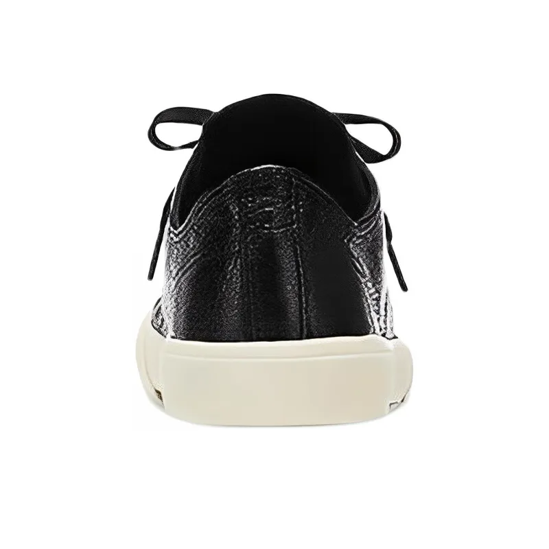 Balenciaga Paris Low Top Leather Sneaker Black-5