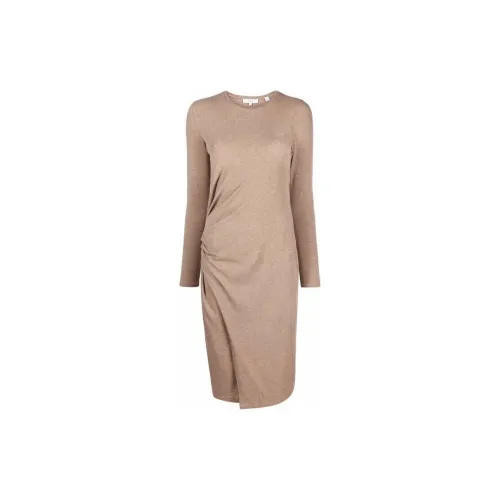 VINCE Long-Sleeved Dresses Women's Brown