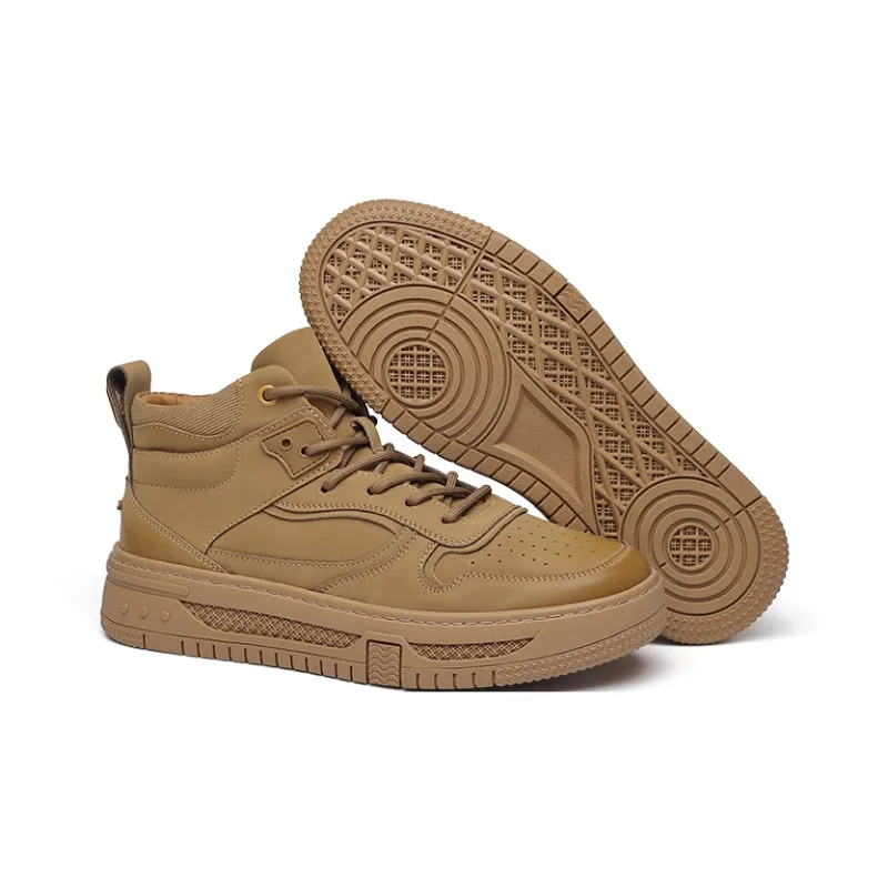 LUOGOKS High Top Skateboard Shoes Men's-4
