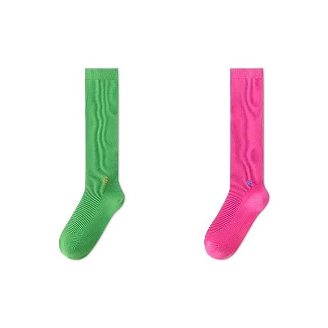MIIOW Knee-High Socks Women's 2 Pack-2