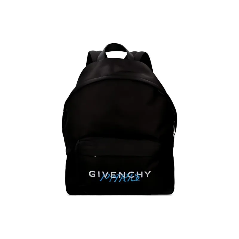 GIVENCHY Nylon Fabric Backpack Unisex Black-0