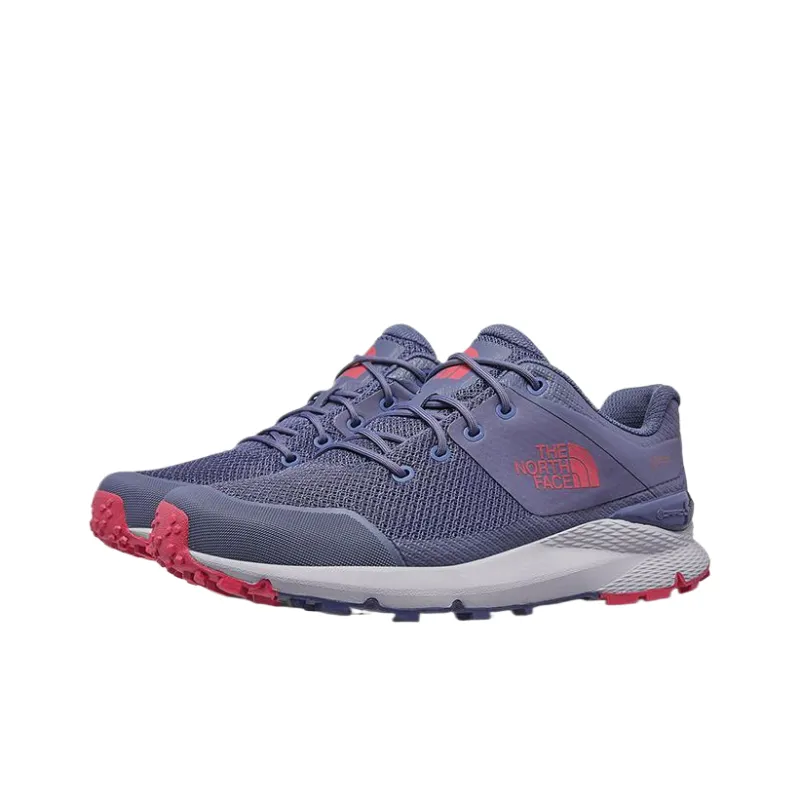 THE NORTH FACE Slip Resistant Low Top Trekking Shoes Women's Gray Pink-1