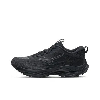 Mizuno Wave Inspire 20 Anti Slip Wear Resistant Low Top Running Shoes Men's Black Gray Color