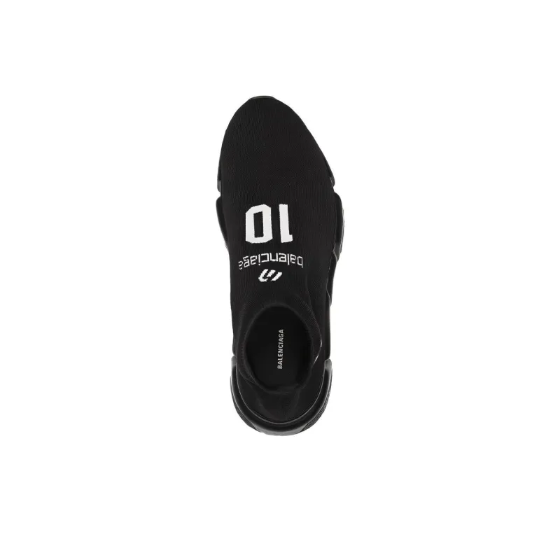 Balenciaga Speed 10 Black White-2