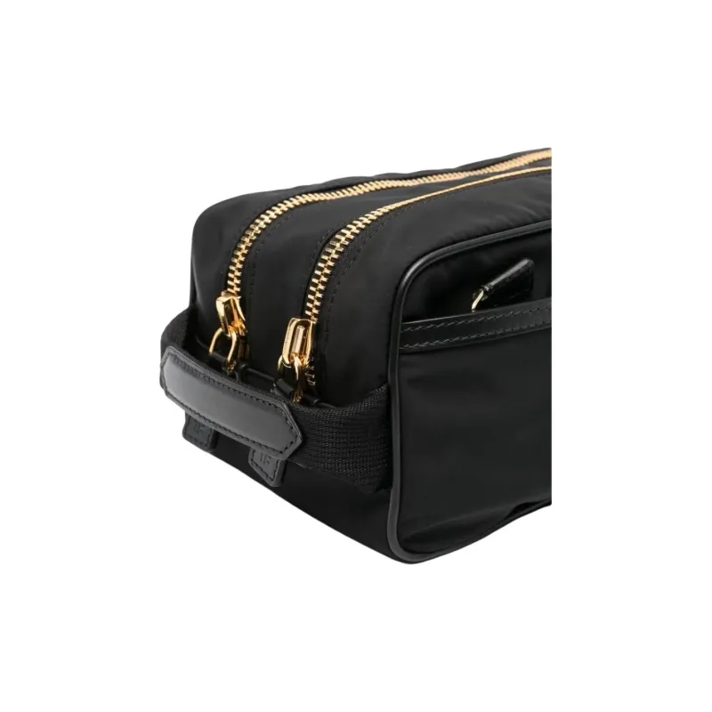 TF Recycled Nylon Toiletry Bag Men's Black-2