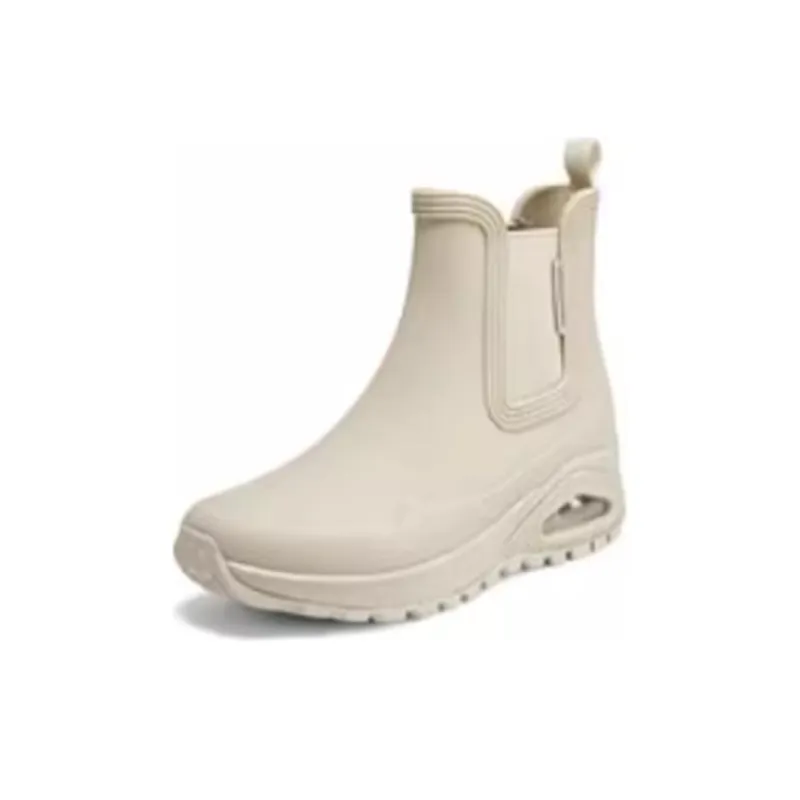 Skechers Anti Slip Wear Resistant Mid Top Casual Shoes Women's Ivory-2