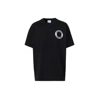 Burberry Logo Graphic Cotton Oversized T shirt