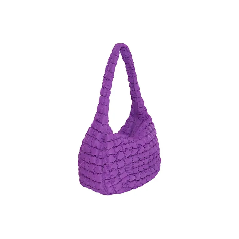 COS Polyester Cloud Bag, Handbag, Shoulder Bag Regular Women's Purple-1