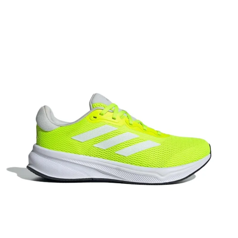 Adidas Anti-Slip Wear-Resistant Low-Top Long Distance Running Running Shoes Men's Yellow White-1