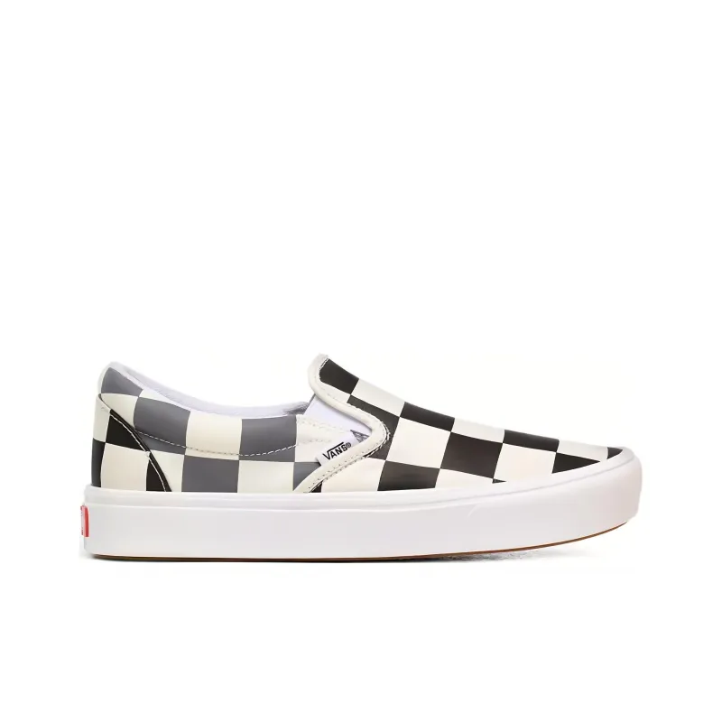Vans Half Big Checker Comfycush Slip On Checkerboard Black/White-1
