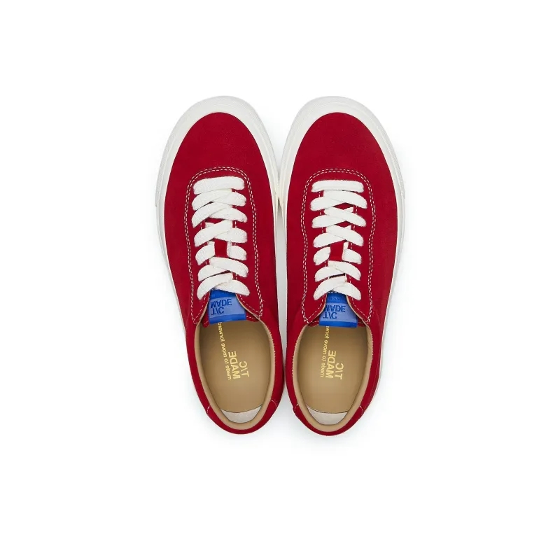 TC Tcmade 001p Anti-Slip Wear-Resistant Low-Top Canvas Shoes Unisex Red-3