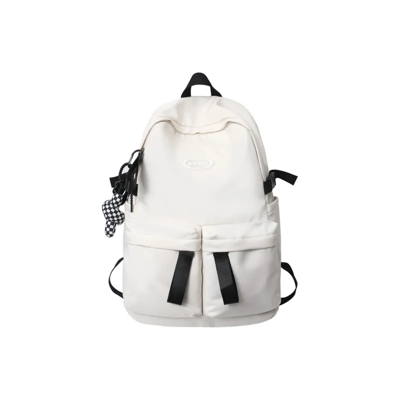 Venerable Brahma Nylon Backpack Regular Unisex White/Black/Red/Blue/Brown-0