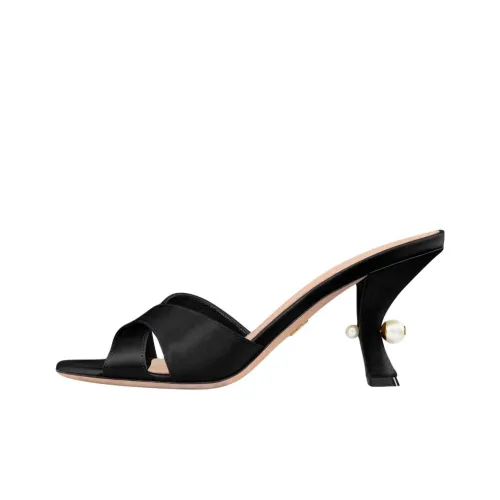 DIOR Slip Resistant Slide Slippers Women's Black