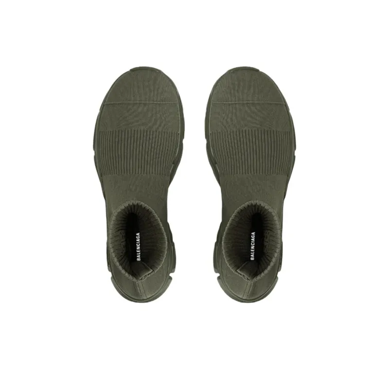 Balenciaga Speed 3.0 Sneakers 'Olive Green'-4