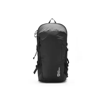 Jack Wolfskin Polyamide Outdoor Mountaineering Bag, Backpack Regular Unisex Dark Gray