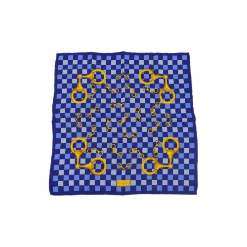 GUCCI Pre-Owned 1990-2000s Horsebit-print Silk Scarf