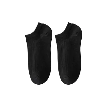 NAUTICA Ankle Socks Men's 2 Pack Black