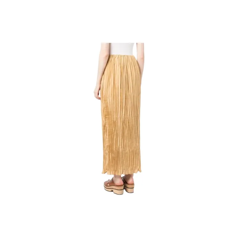 By Malene Birger Elisas Plissé effect Maxi Skirt-1