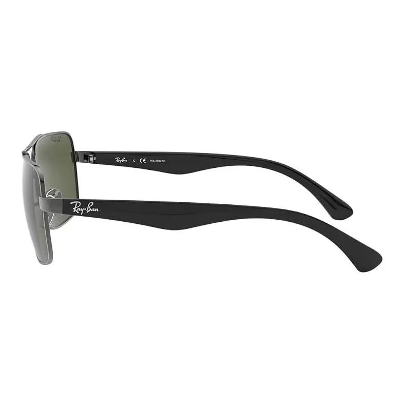 RayBan Metal Aviator Sunglasses Men's Gray-2