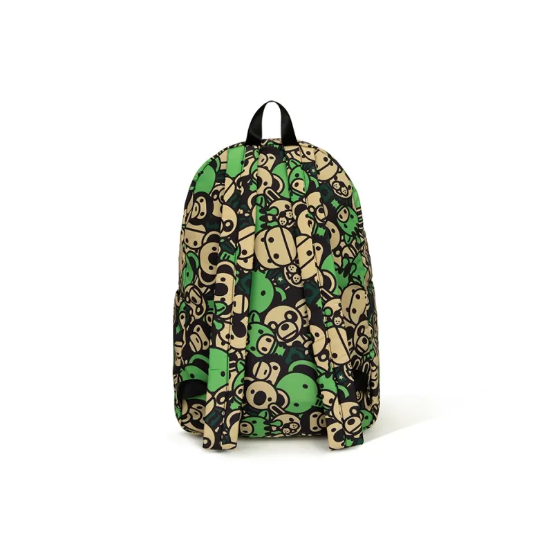 BABY MILO STORE BY A BATHING APE Polyester Backpack Regular Unisex Blue/Green-7