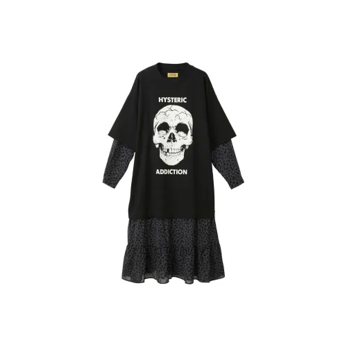 HYSTERIC GLAMOUR Long-Sleeved Dresses Women's Black