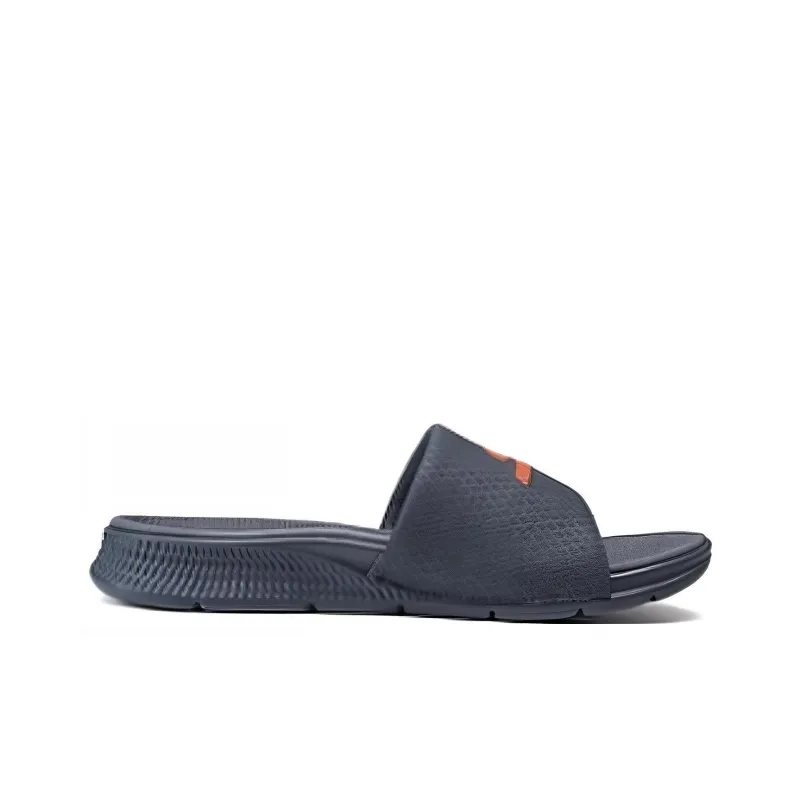 Skechers Slip Resistant Slide Slippers Men's Charcoal Gray-1