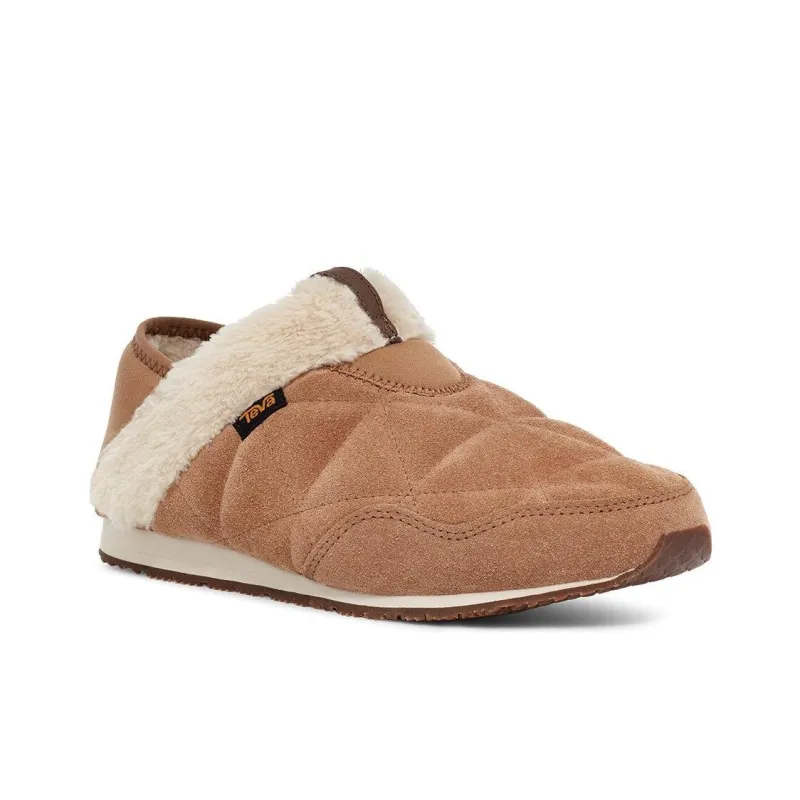 Teva Anti Slip Wear Resistant Low Top Casual Shoes Women's Tan-2