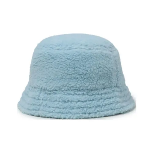 :CHOCOOLATE Polyester Bucket Hats Unisex Sky Blue