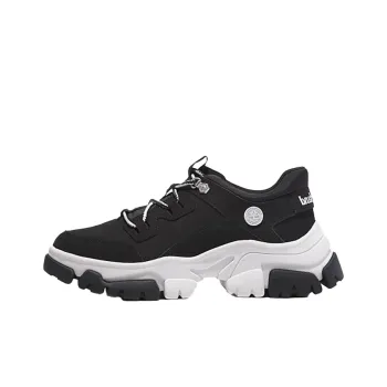 Timberland Anti Slip Wear Resistant Low Top Casual Shoes Women's Black White