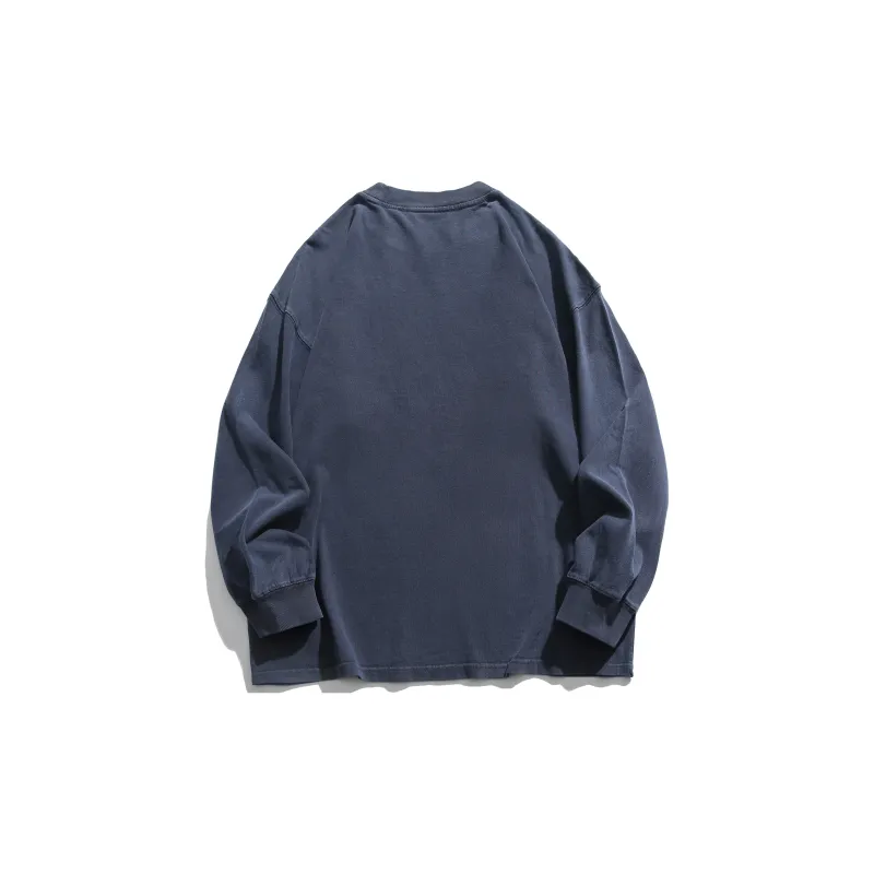 CLOR T Shirts Unisex Navy Blue-1