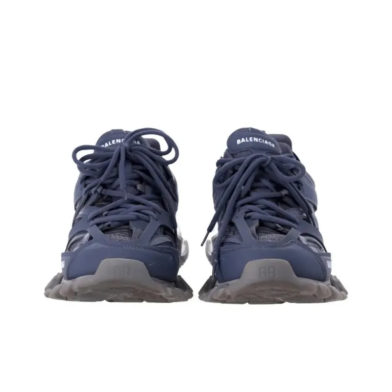 Balenciaga Track Clear Sole Navy Grey-2