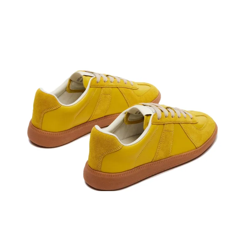STEVE MADDEN Slip-Resistant Low-Top Casual Shoes Women's Yellow-3