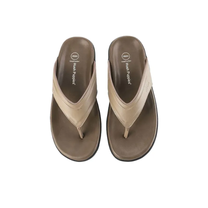Hush Puppies Quiet Flip Flops Men's Umber-3