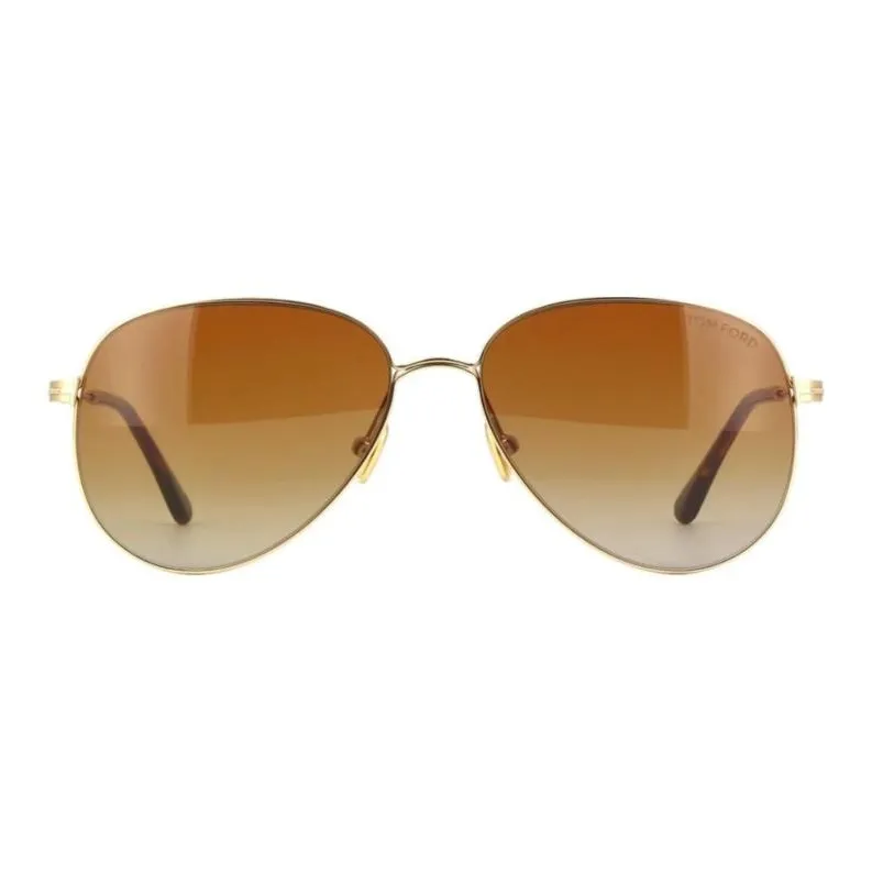 TOM FORD Oval Frame Sunglasses-1