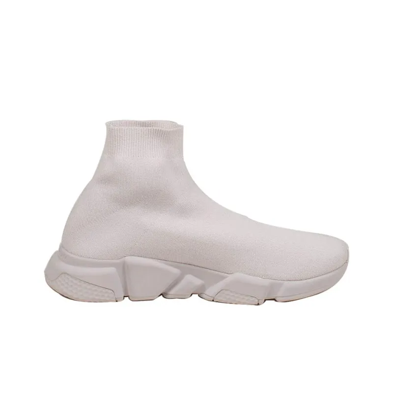 Balenciaga Speed Graffiti Trainers White Black-1