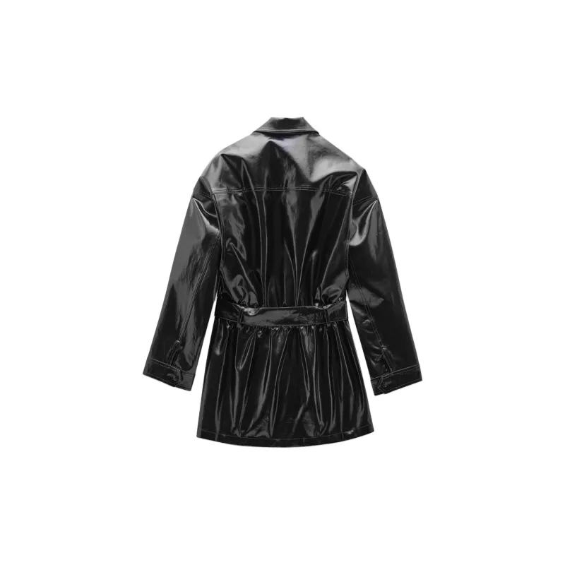 SAINT LAURENT Saharienne Jacket 'Black/Khaki'-2