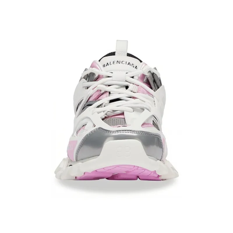 Balenciaga Track Mule White Pink Women's-3