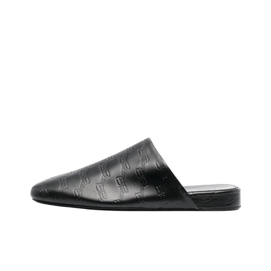 Balenciaga Cosy BB-Monogram Slippers - POIZON