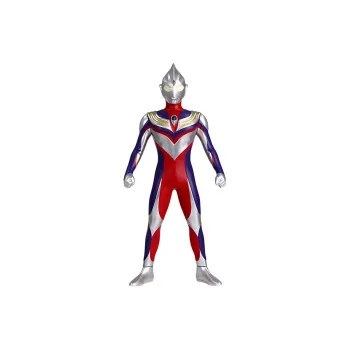 BANDAI Sound And Light Collection Hero Toy Figure Ultraman Tiga Scale Figures 30cm