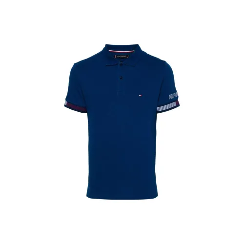 Tommy Hilfiger Polo Shirts Men Royal Blue