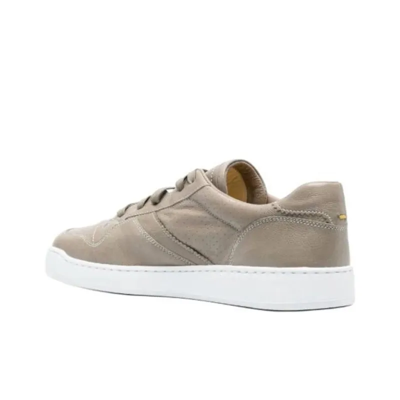 DOUCAL'S Perforated detail Panelled Low top Sneakers-4