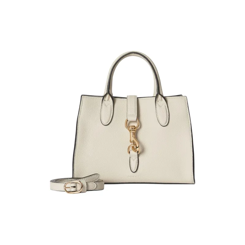 GUCCI Leather Shoulder Bag Crossbody Bag Handbag Small Size Women's Ivory White-1